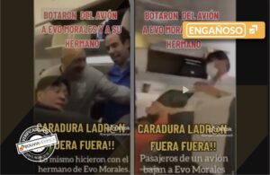 engañoso con sello